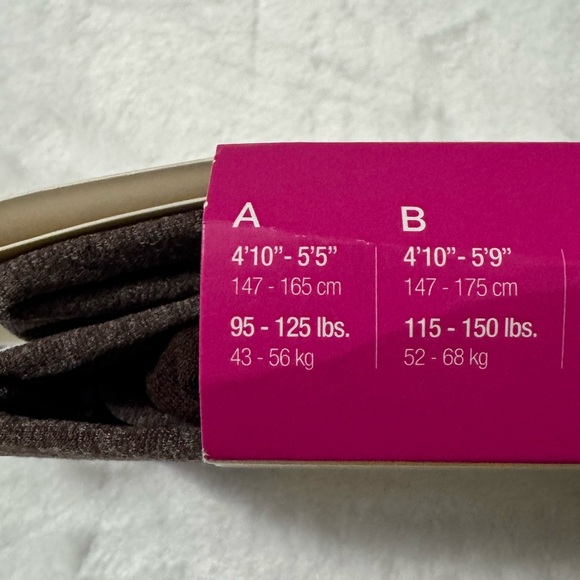 Spanx Star Power Heathered Brown Shaping Tights Size A - Picture 5 of 6